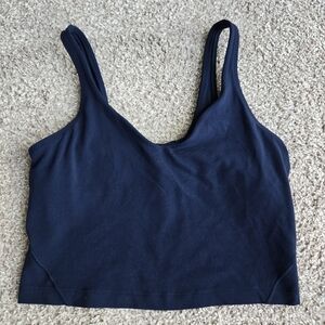 Lululemon Align tank 6 navy